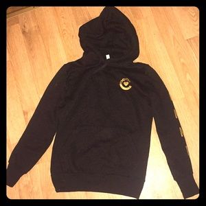 Crooks and Castles black and gold sweater